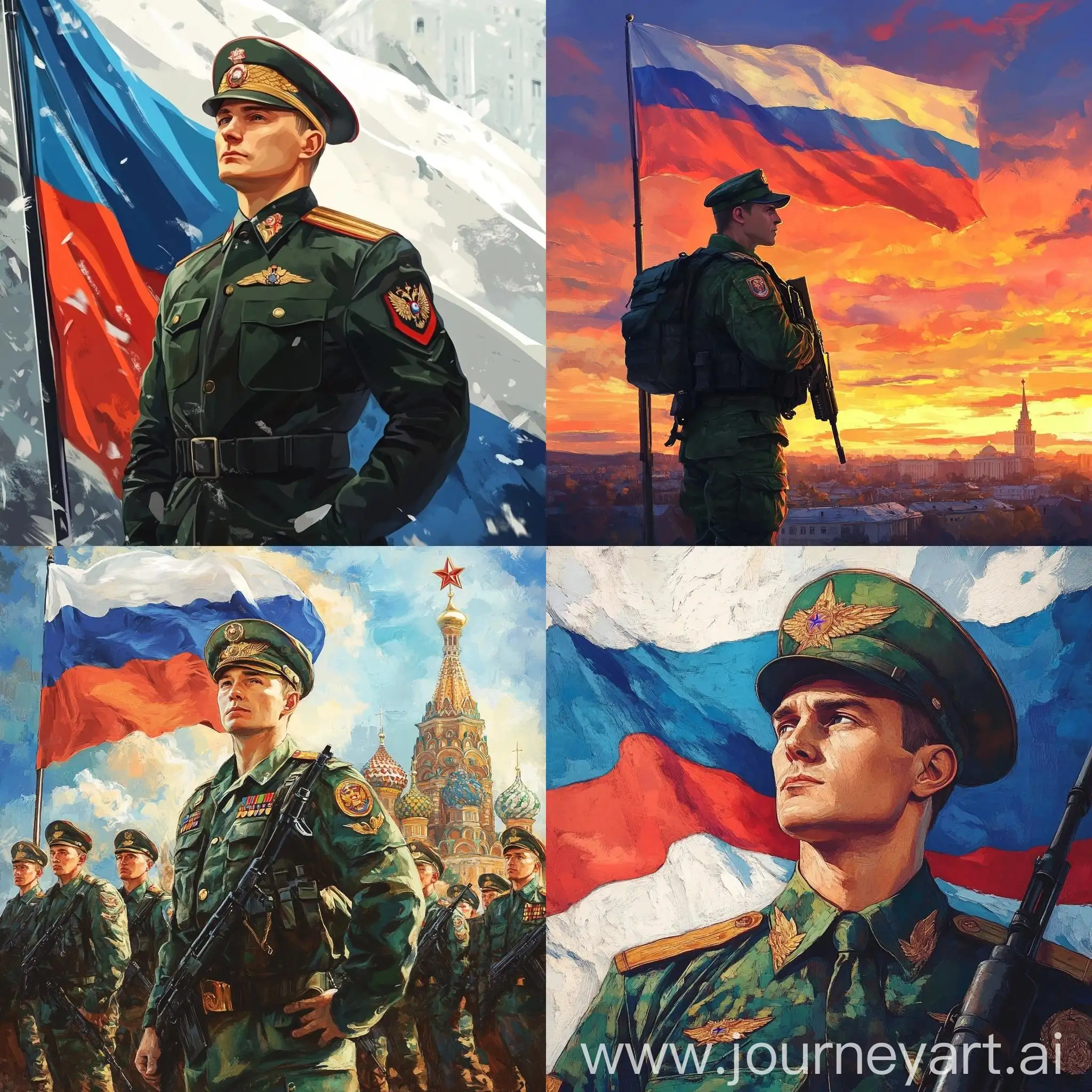 Russian-Federation-Border-Guards-Showing-Patriotism-and-Cultural-Identity