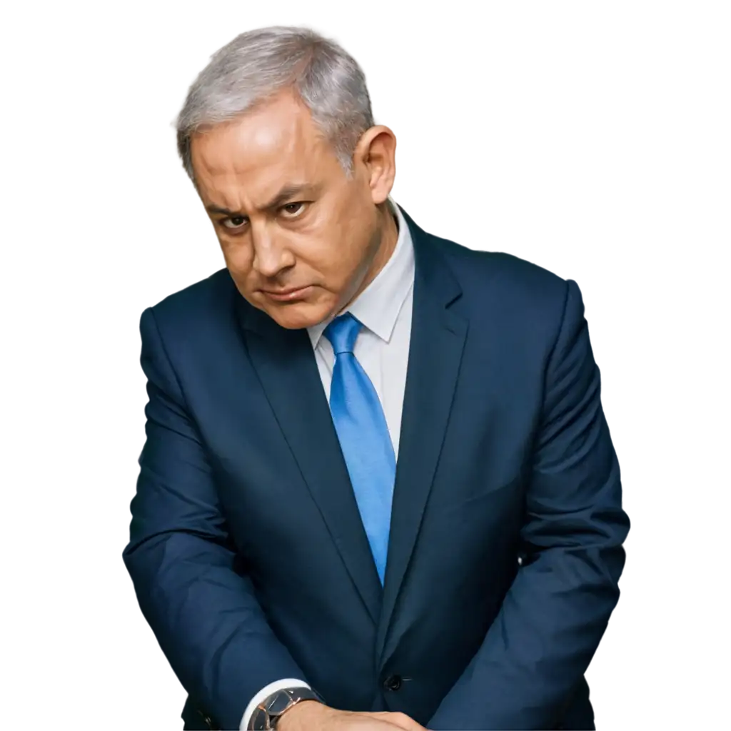 Benjamin-Netanyahu-Angry-PNG-Image-for-HighQuality-Visual-Content