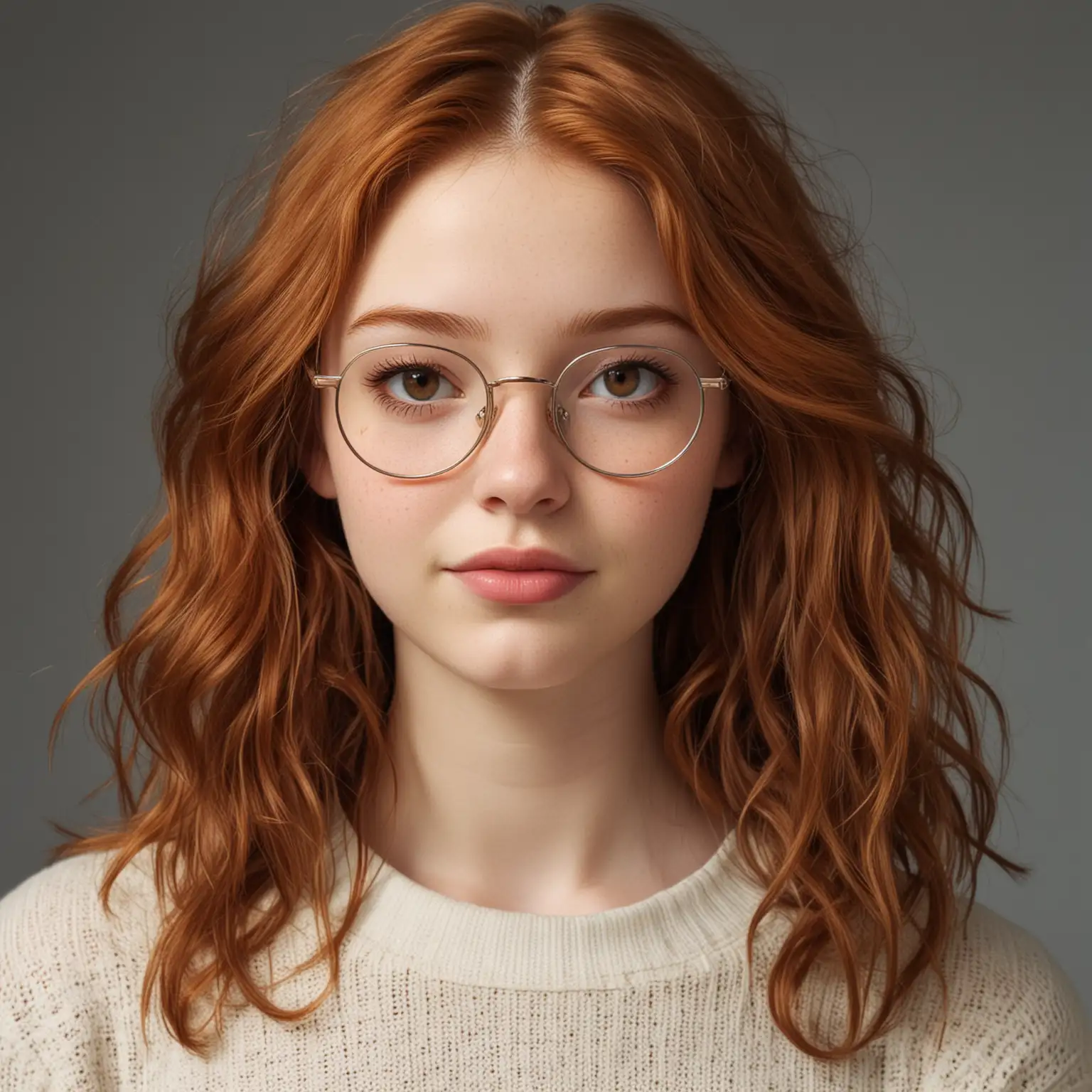 Portrait-of-a-Young-Woman-with-Natural-Ginger-Hair-and-Glasses