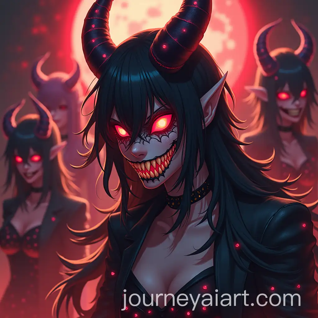 Sinister-Demon-Carnival-Characters-in-Anime-Style