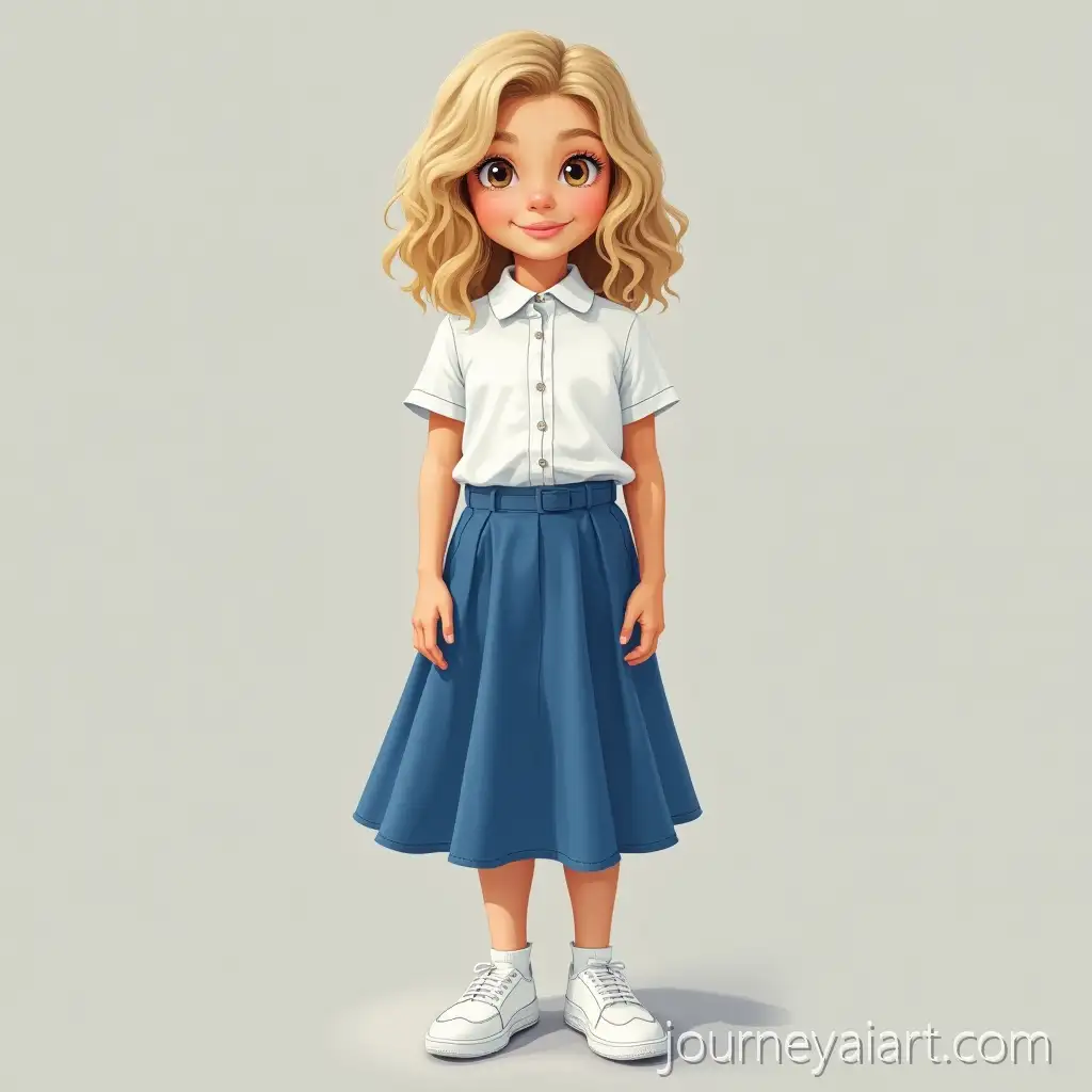 12YearOld12-year-old-girl-outfit-Girl-with-Blond-Wavy-Hair-in-Casual-Outfit-and-White-Sneakers