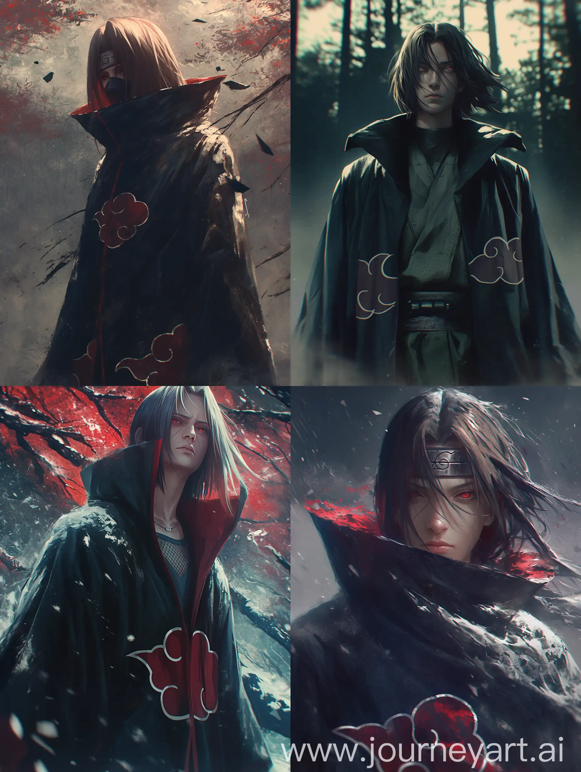 HyperRealistic-Portrait-of-Itachi-Uchiha-in-Akatsuki-Cloak