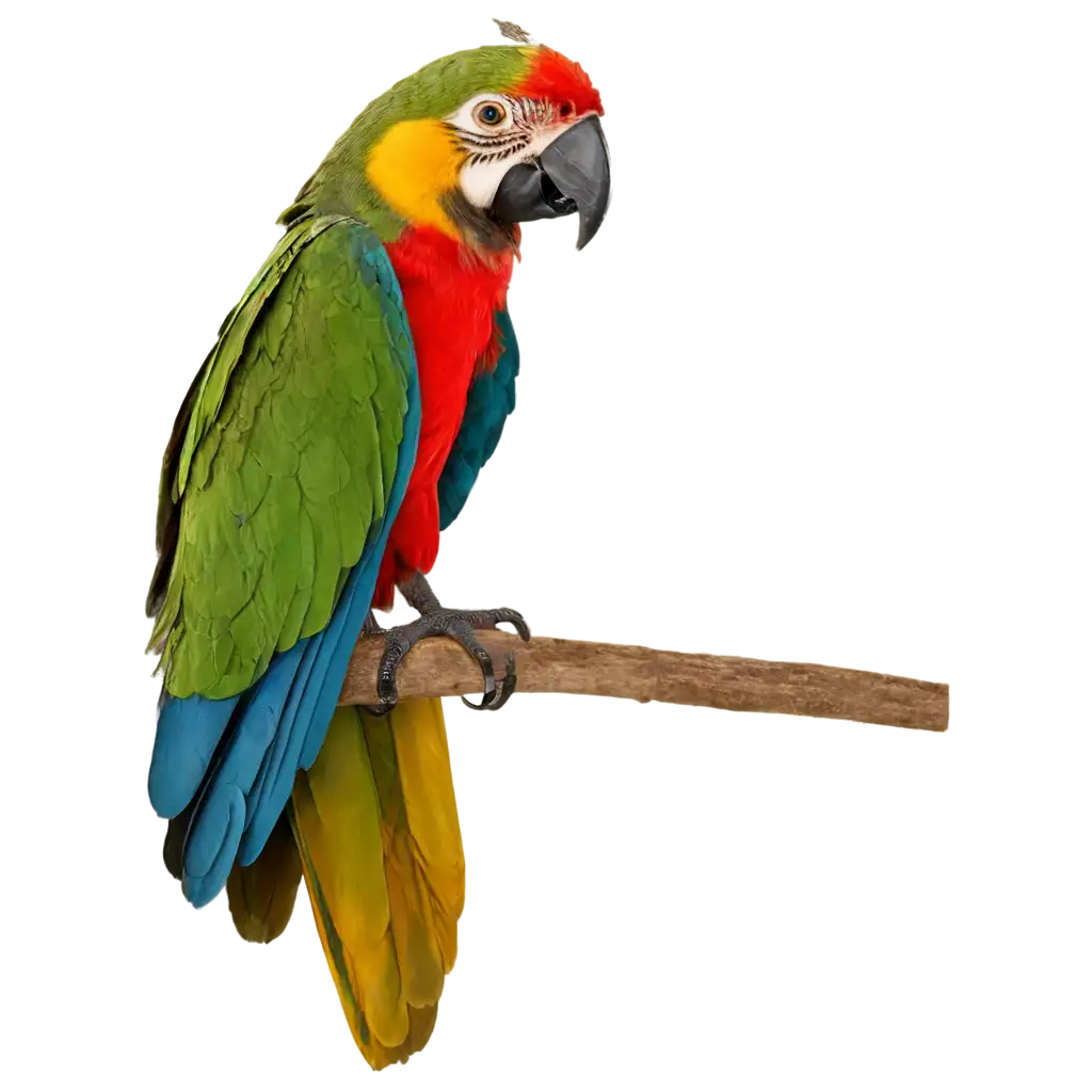 Vibrant-Parrot-PNG-A-HighQuality-Image-for-Versatile-Applications