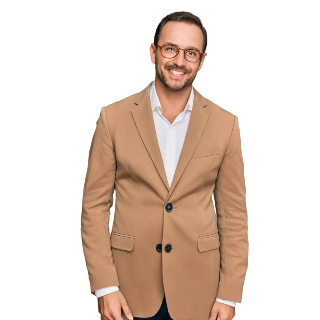 Professional-PNG-Image-of-Smiling-Adult-Man-in-Blazer-with-Hands-in-Pockets