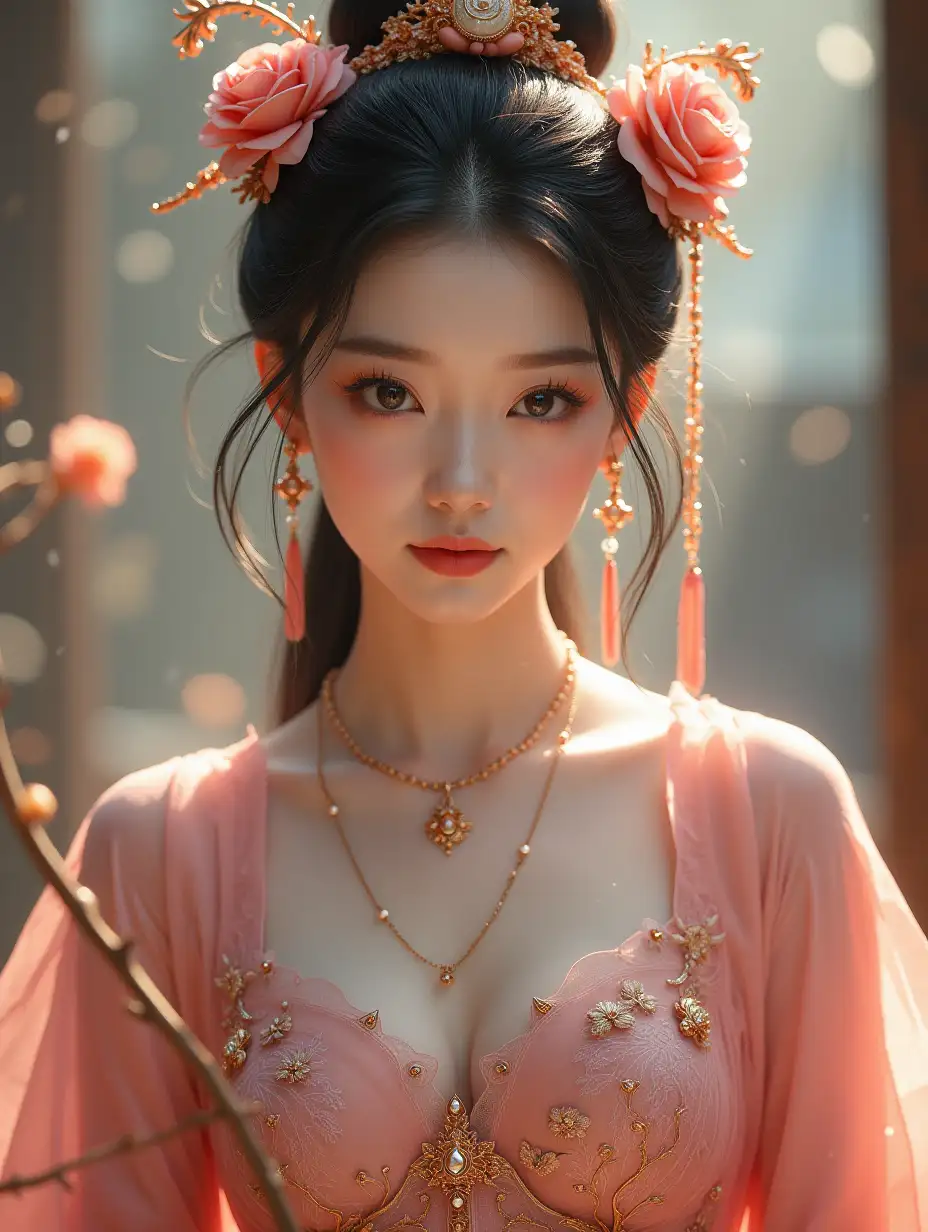 A beautiful hot korean fairy queen