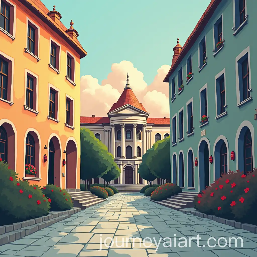 University-Student-Council-Graphic-Design-with-Colorful-Background