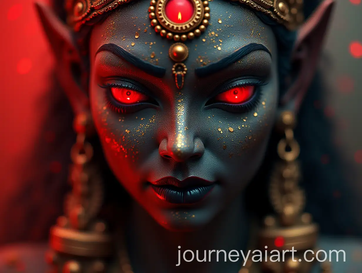 Lord-Kali-Mata-with-Angry-and-Clear-Facial-Expression