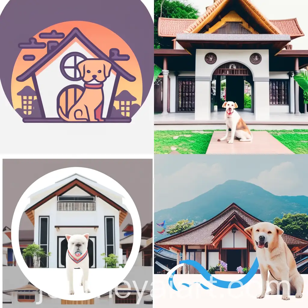 PetFriendly-Chiang-Mai-Homes-Fan-Page-Logo-Design