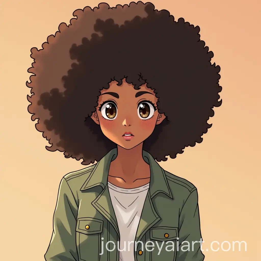 Anime-Girl-with-Afro-Hair-in-Dynamic-Pose