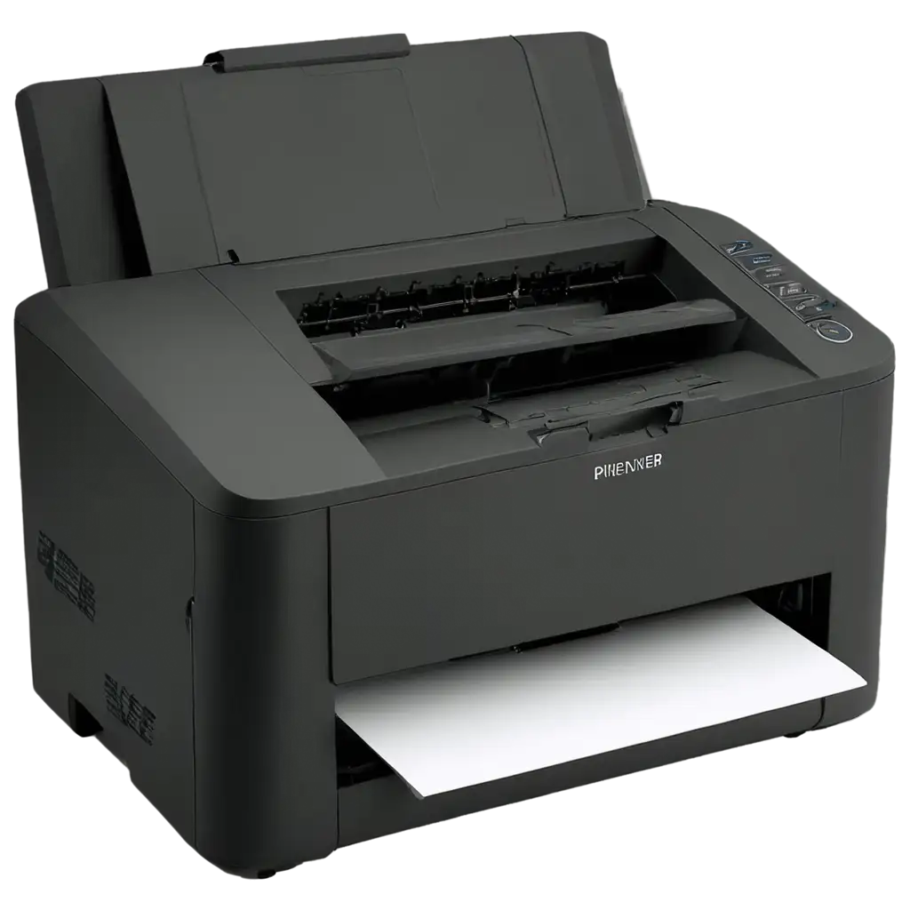 HighQuality-PNG-Image-of-a-Black-Printer-Artistic-Concept-and-Practical-Utility