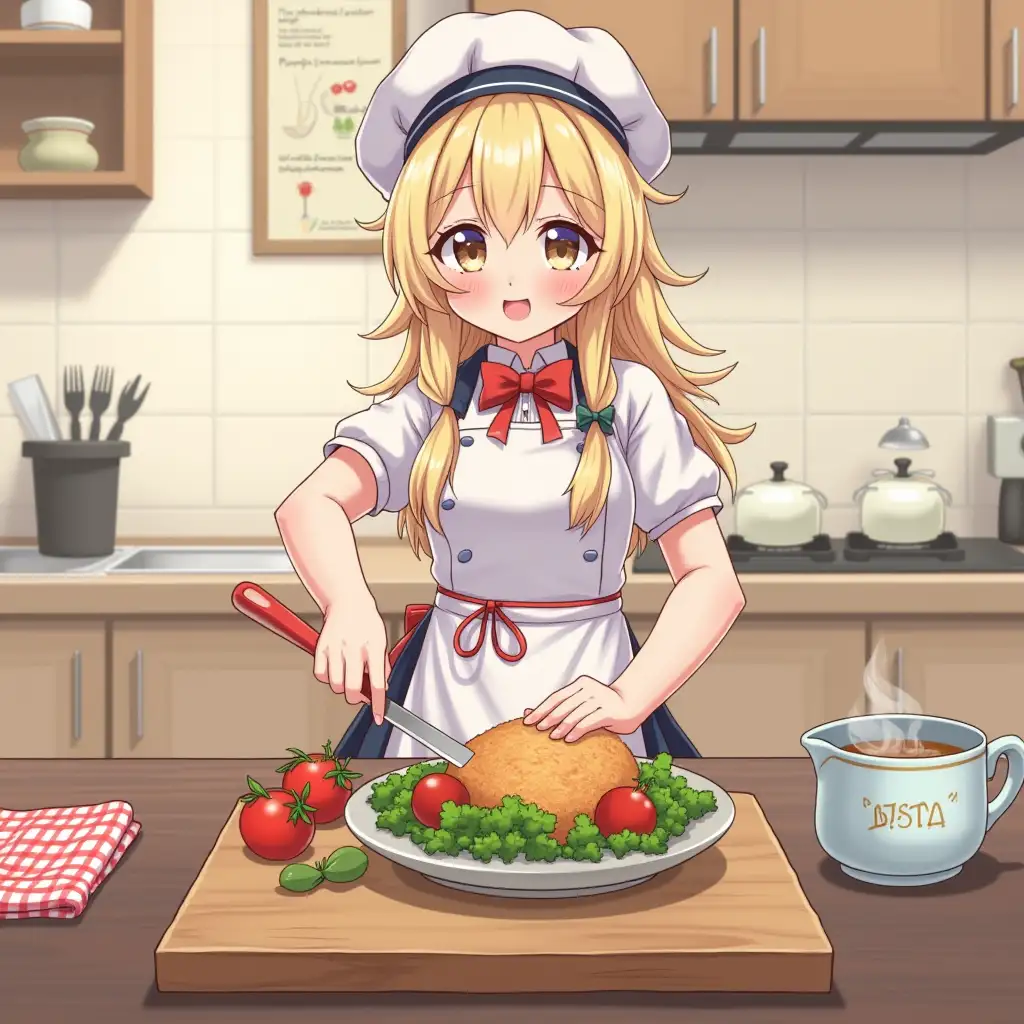 Anime cooking