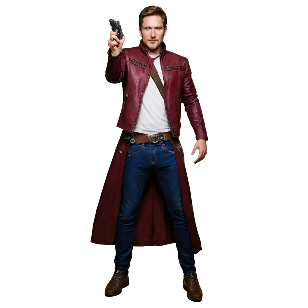 Full body standing star lord