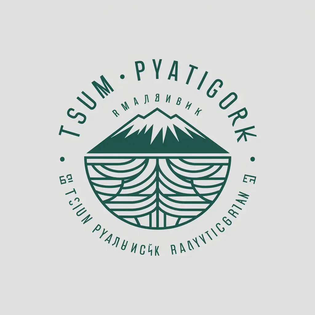 LOGO-Design-For-TsUM-Pyatigorsk-Elegant-Vector-Design-Featuring-Mount-Mashuk