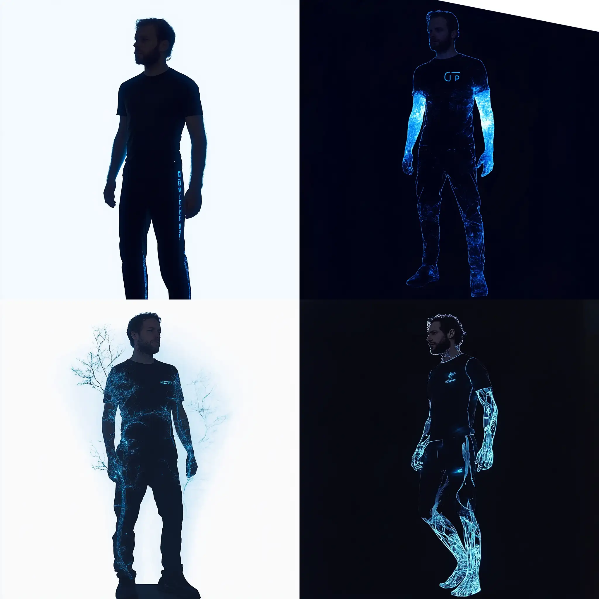 Glowing-Silhouette-Against-Dark-Blue-Background