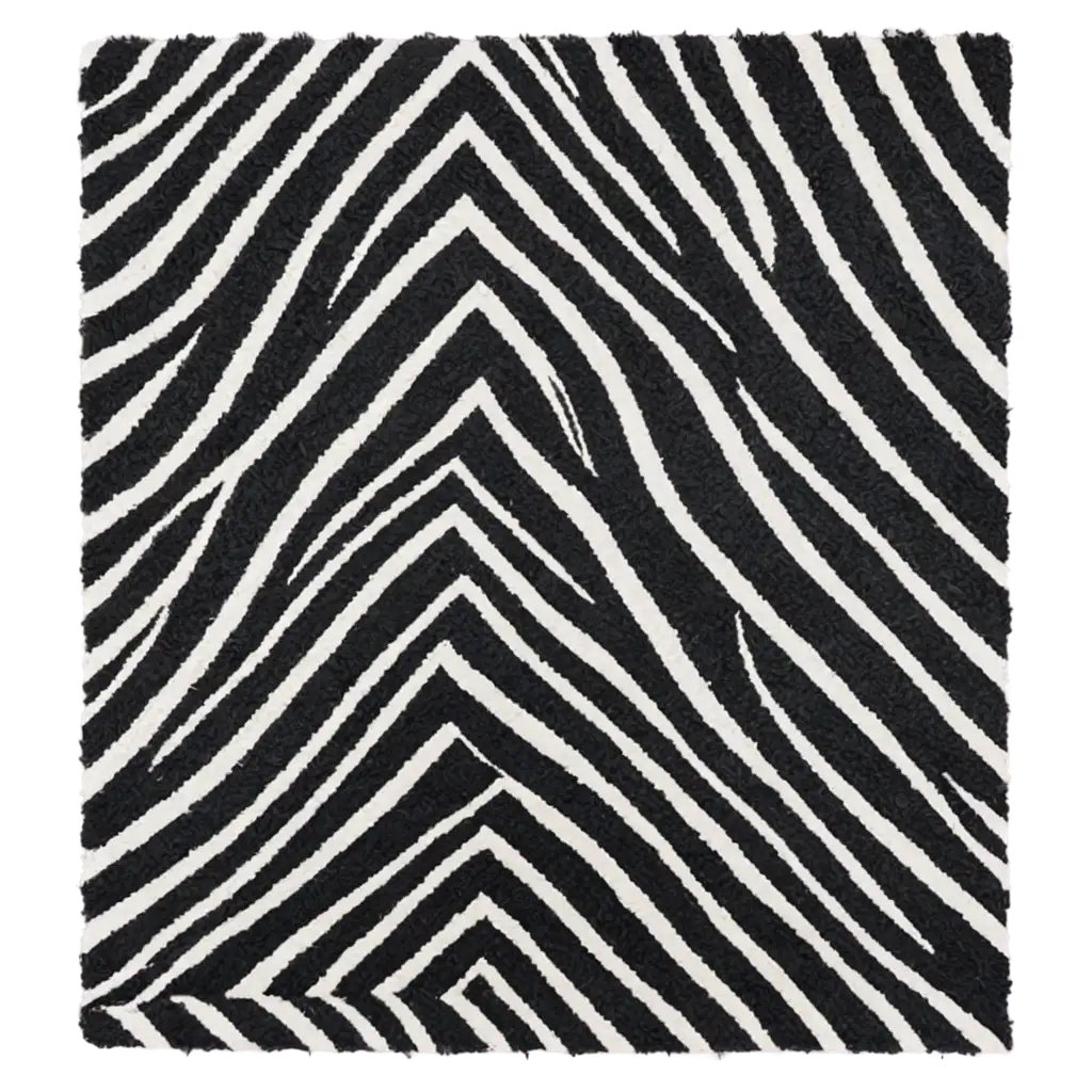 Stylish-Black-and-White-Carpet-PNG-HighQuality-Image-for-Versatile-Use