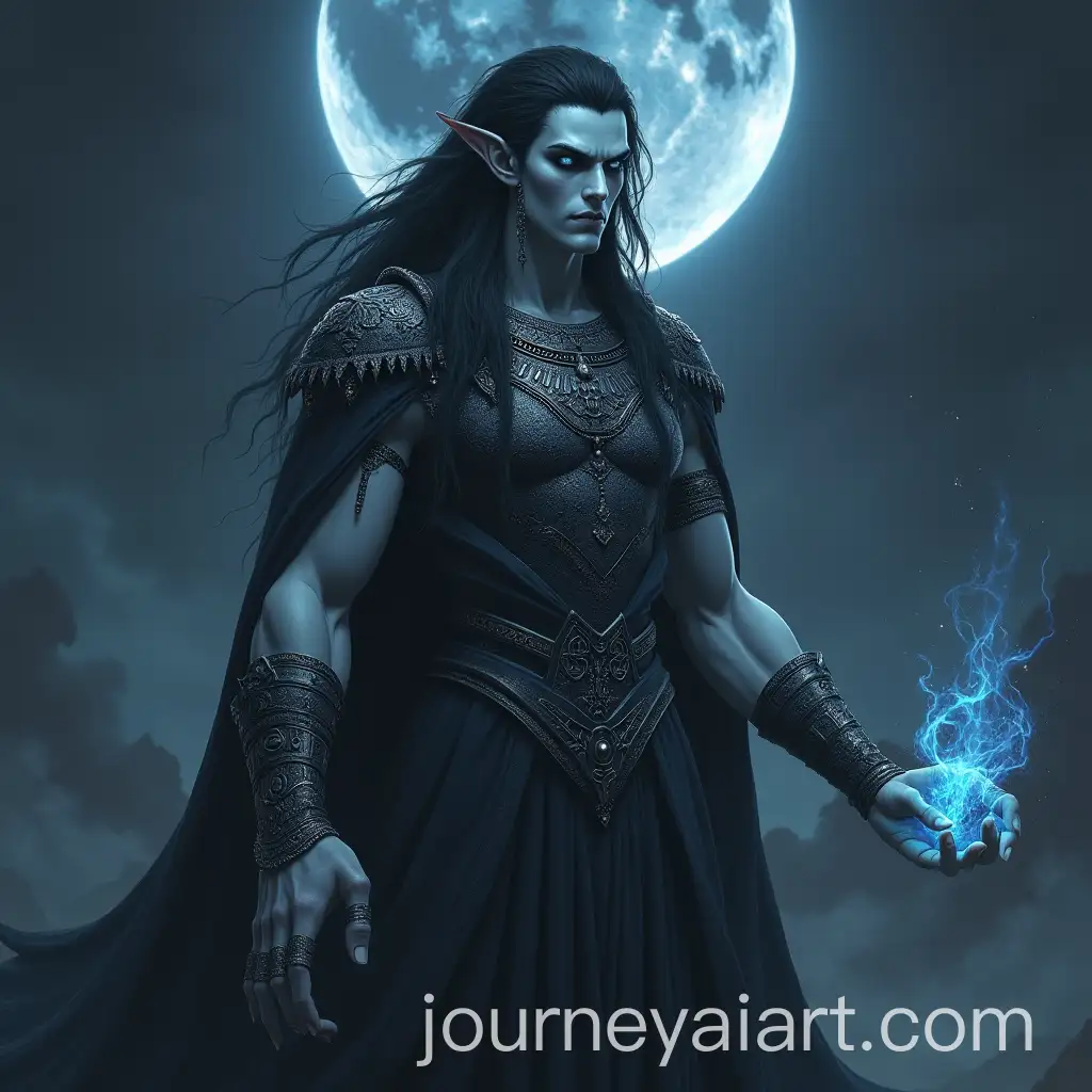 Sinister-SumerAI-Image-Prompt-Expansionian-God-of-Darkness-with-Cosmic-Cloak-and-Phantom-Warriors