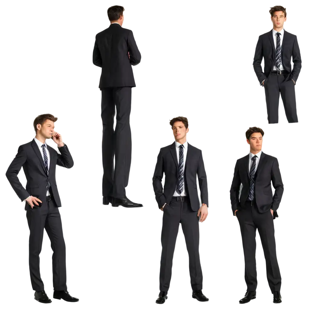 Versatile-PNG-Images-of-a-Male-Character-in-a-Suit-Multiple-Poses-for-Diverse-Applications