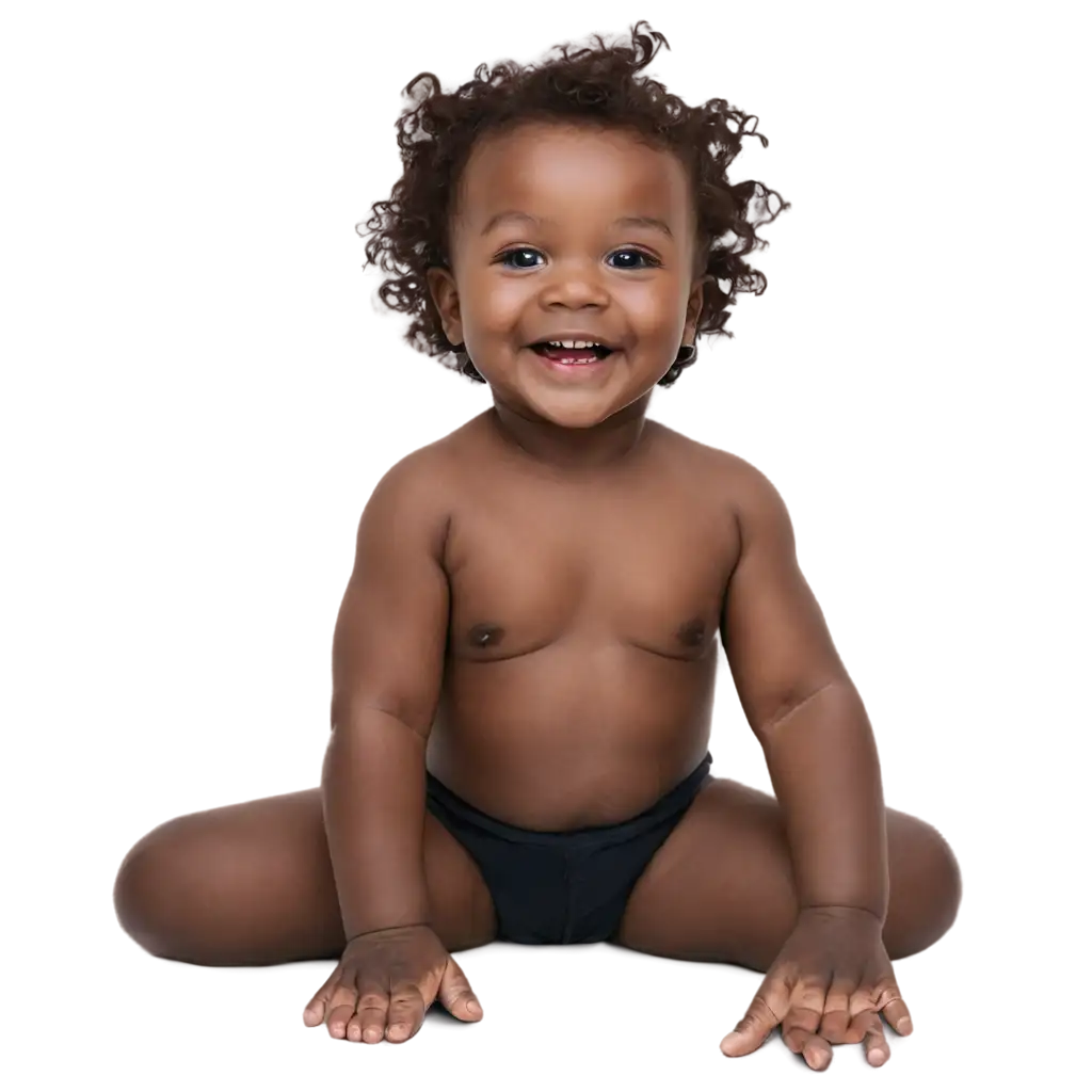 Optimize-Your-Content-with-a-PNG-Image-of-a-Happy-Baby-with-Black-Skin