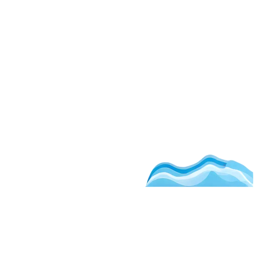 Side-Bar-Blue-Wavy-PNG-Image-Enhance-Your-Design-with-Fluid-Elegance