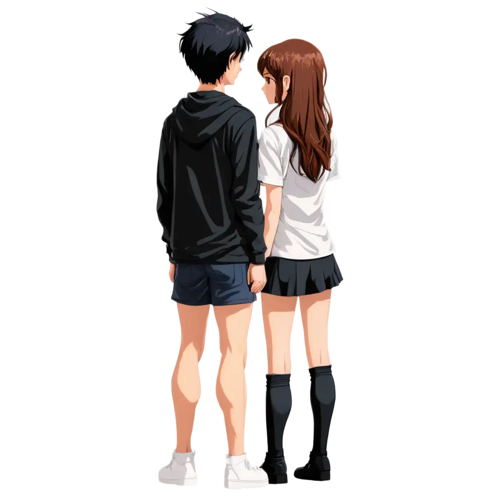 Pixel-Art-Anime-Couple-Facing-Back-PNG-HighQuality-Transparent-Image-for-Digital-Projects