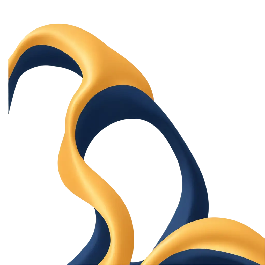 HighQuality-Royal-Navy-Blue-and-Gold-Abstract-PNG-Background-with-Smooth-Curved-Lines