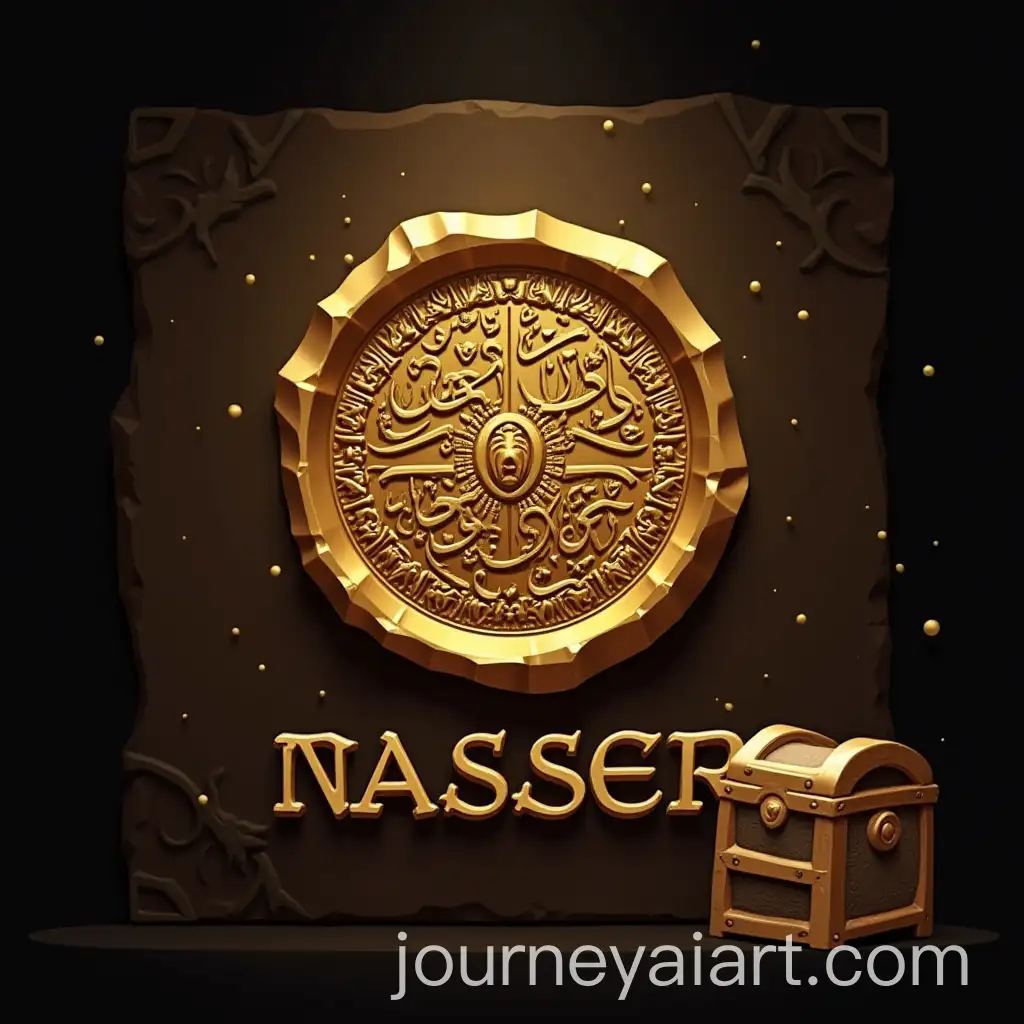 AI-Image-Prompt-ExpansionTreasure-Box-with-Golden-Seal-and-Magical-Carvings-Featuring-Nasser