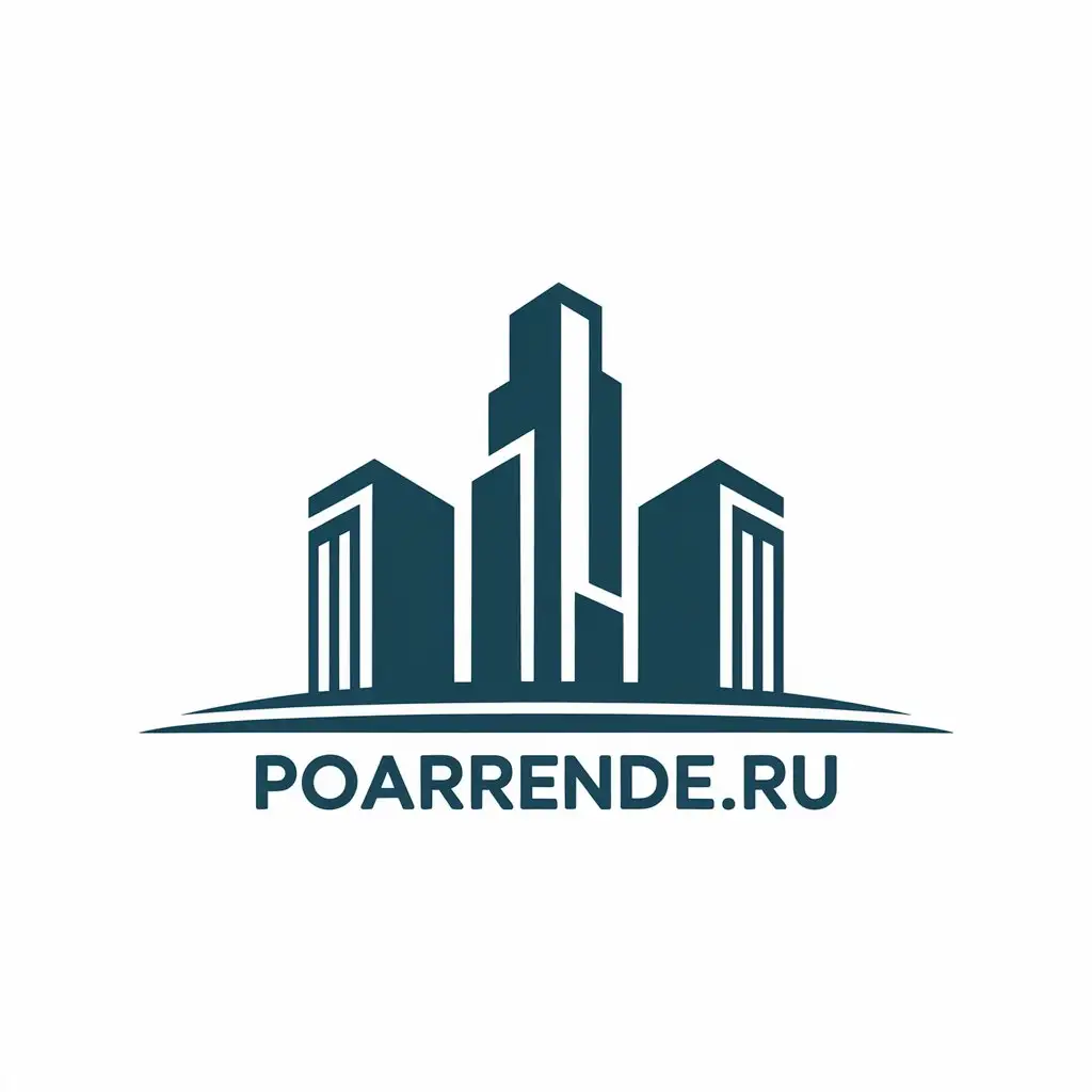 LOGO-Design-for-Poarenderu-Skyscrapers-Symbolizing-Growth-in-Real-Estate-Industry