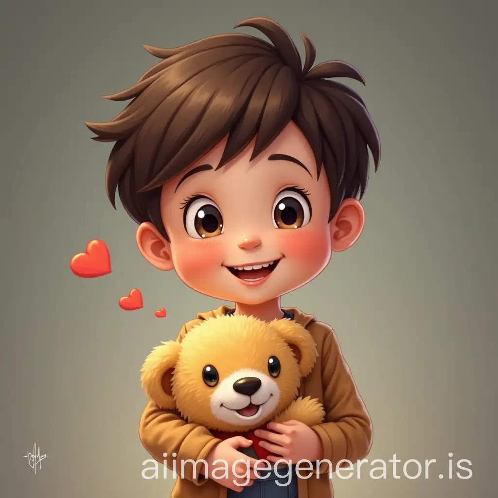 Smiling-Child-Holding-a-Plush-Toy