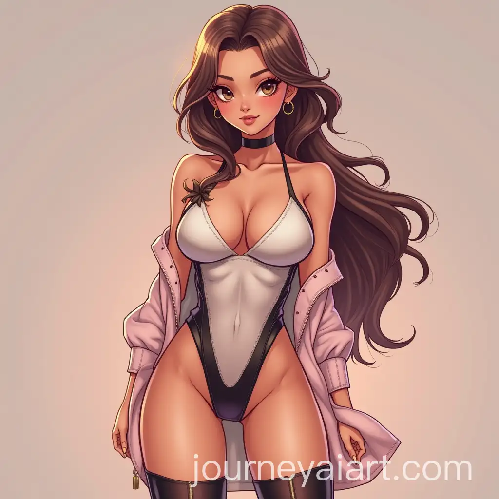 Anime-Style-Woman-with-Perfect-Body-Dynamic-Pose-and-Expressive-Features