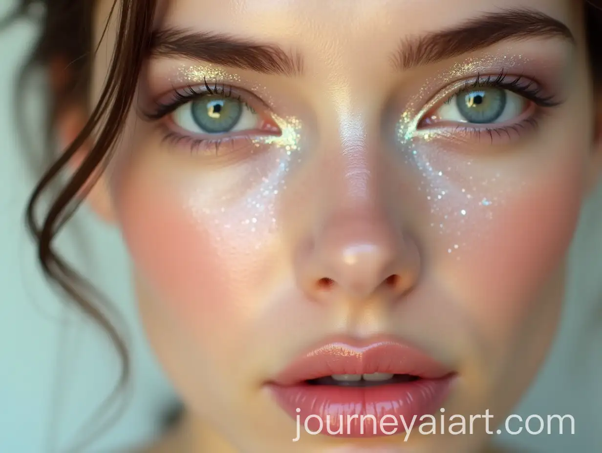 HyperRealistic-CloseUp-of-a-Womans-Luminous-Beauty-with-Soft-Pastel-Makeup