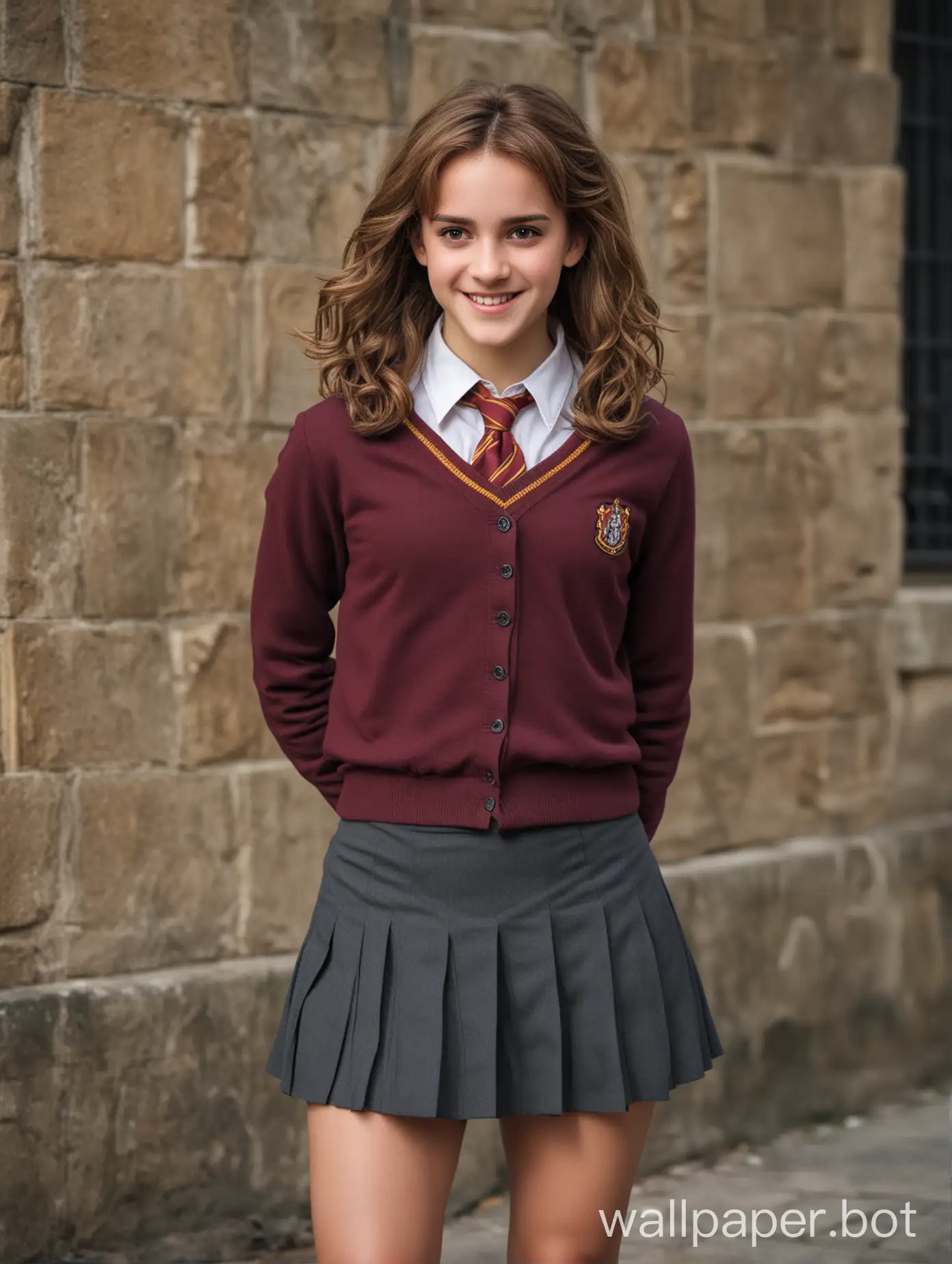 Hermione-Granger-Smiling-in-Dynamic-Pose-at-Hogwarts