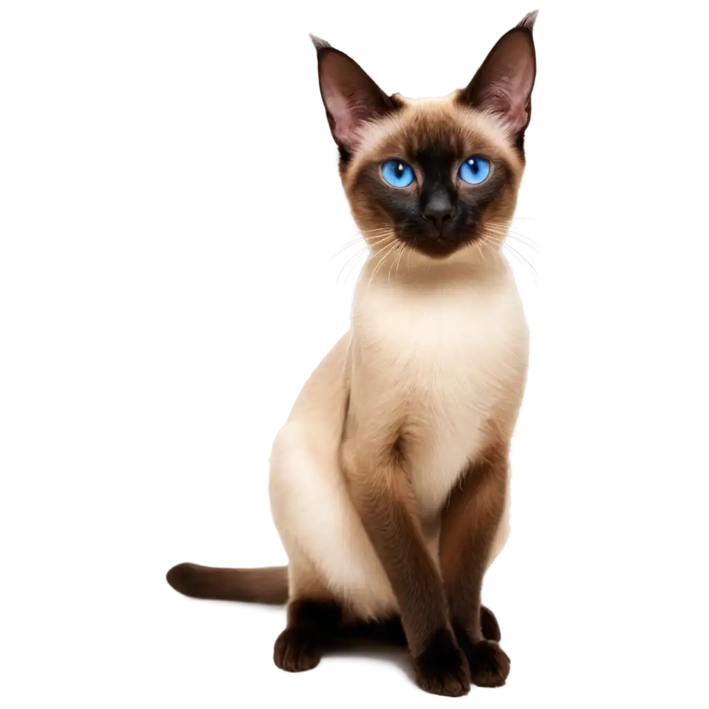 Exquisite-Siamese-Cat-PNG-Image-Captivating-Feline-Beauty-in-HighResolution-Clarity