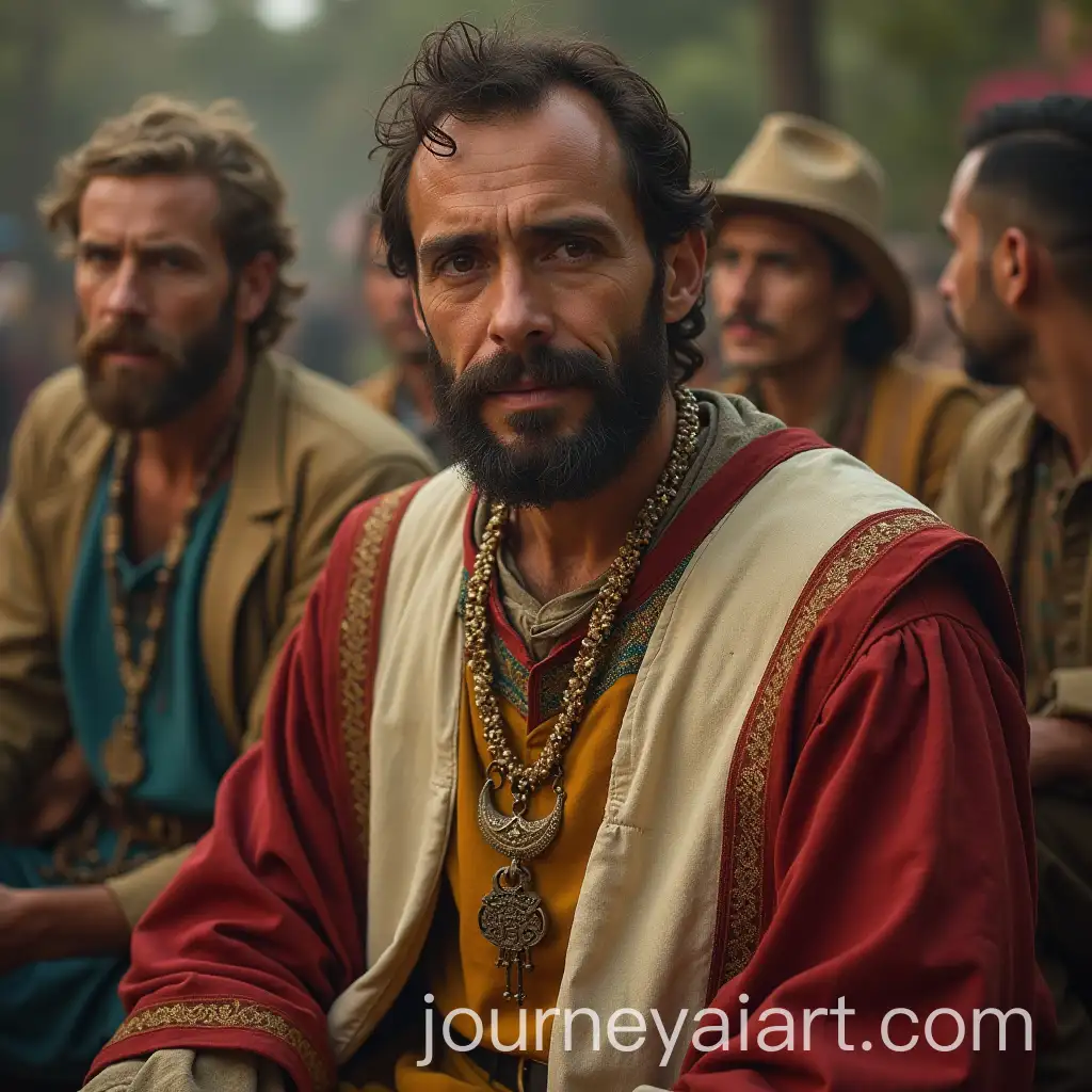 People-Wearing-Upper-Garments-Inviting-Others-in-Various-Settings