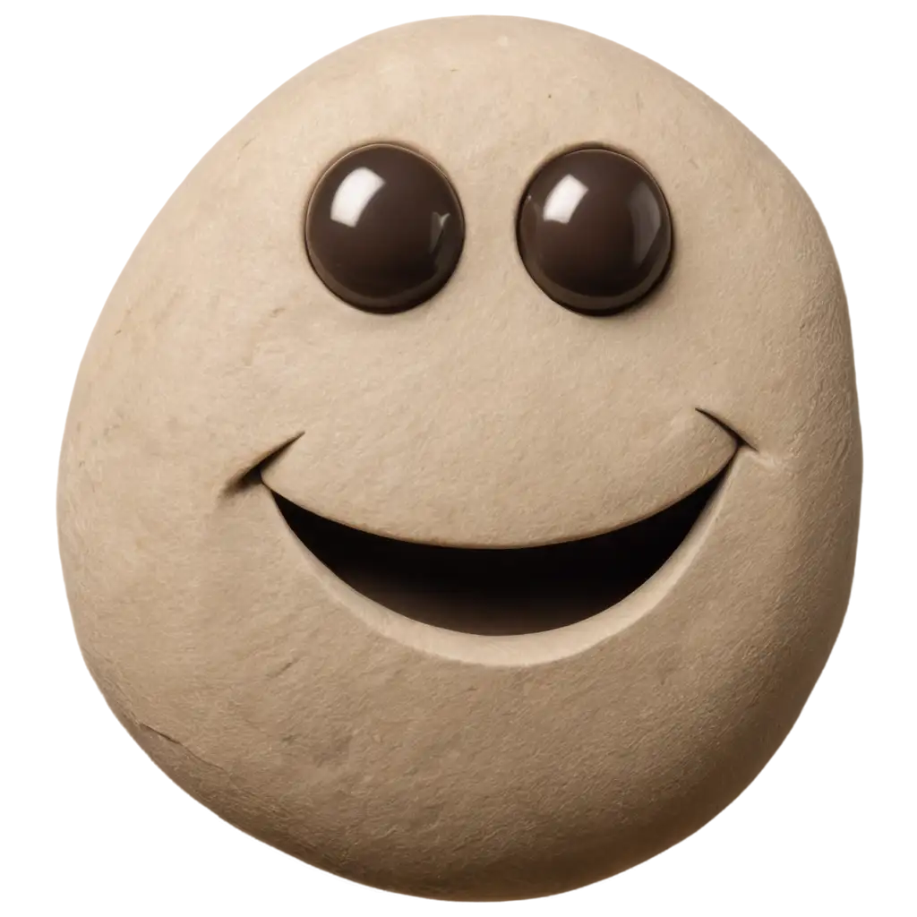 Smiling-Stone-Playing-Video-Games-PNG-A-Fun-and-Unique-Digital-Asset