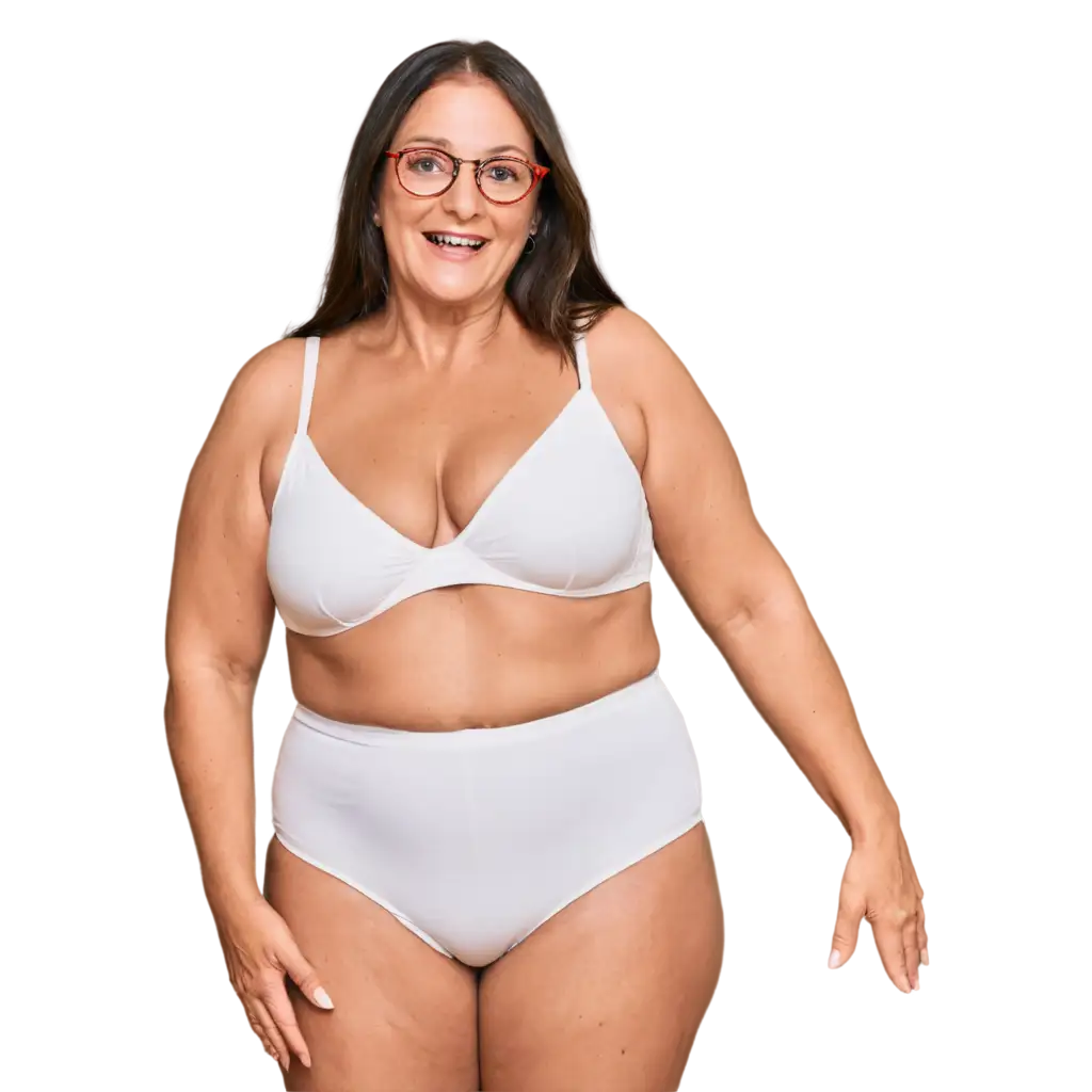 60Year-Old-PlusSize-White-Woman-in-Underwear-PNG-Image-Authentic-Representation-and-Versatility