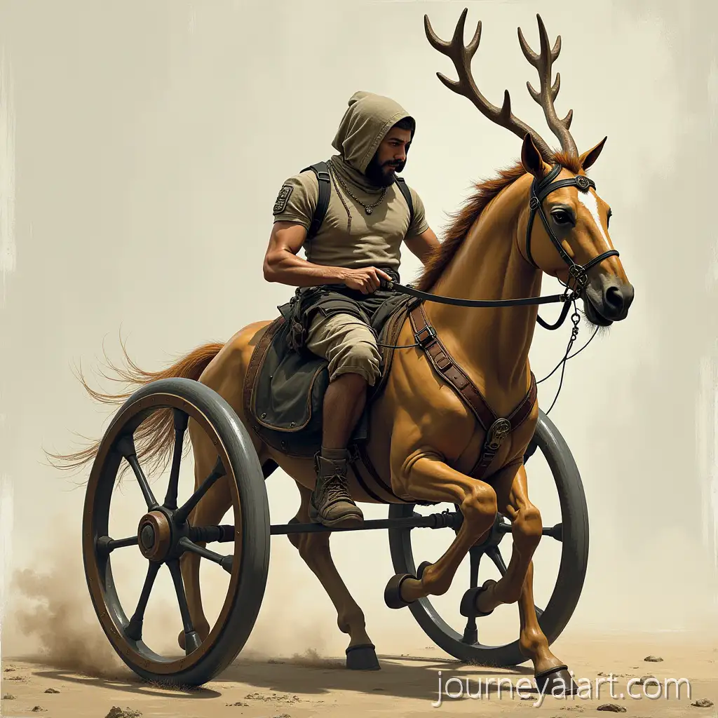 Centaur-in-a-Wheelchair-Surrounded-by-Nature