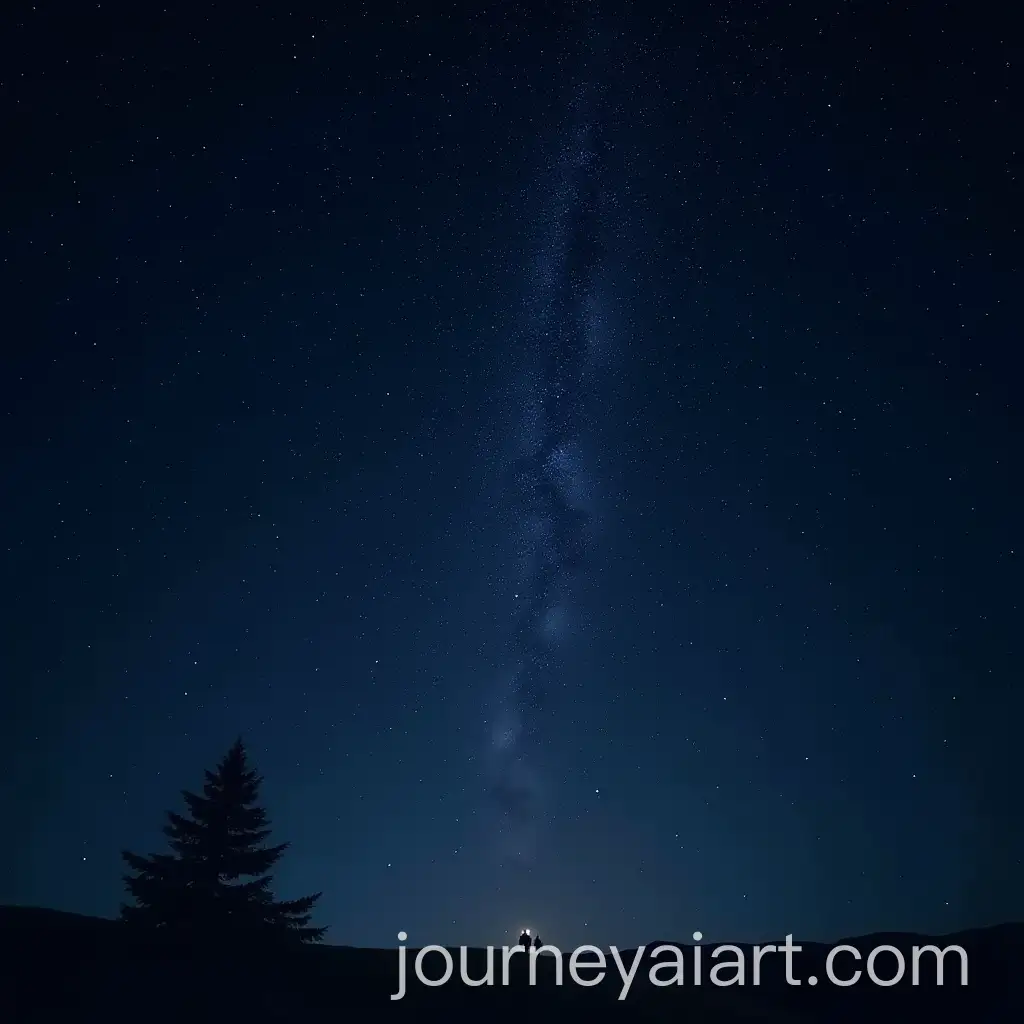 Starry-Night-Sky-with-Brilliant-Stars