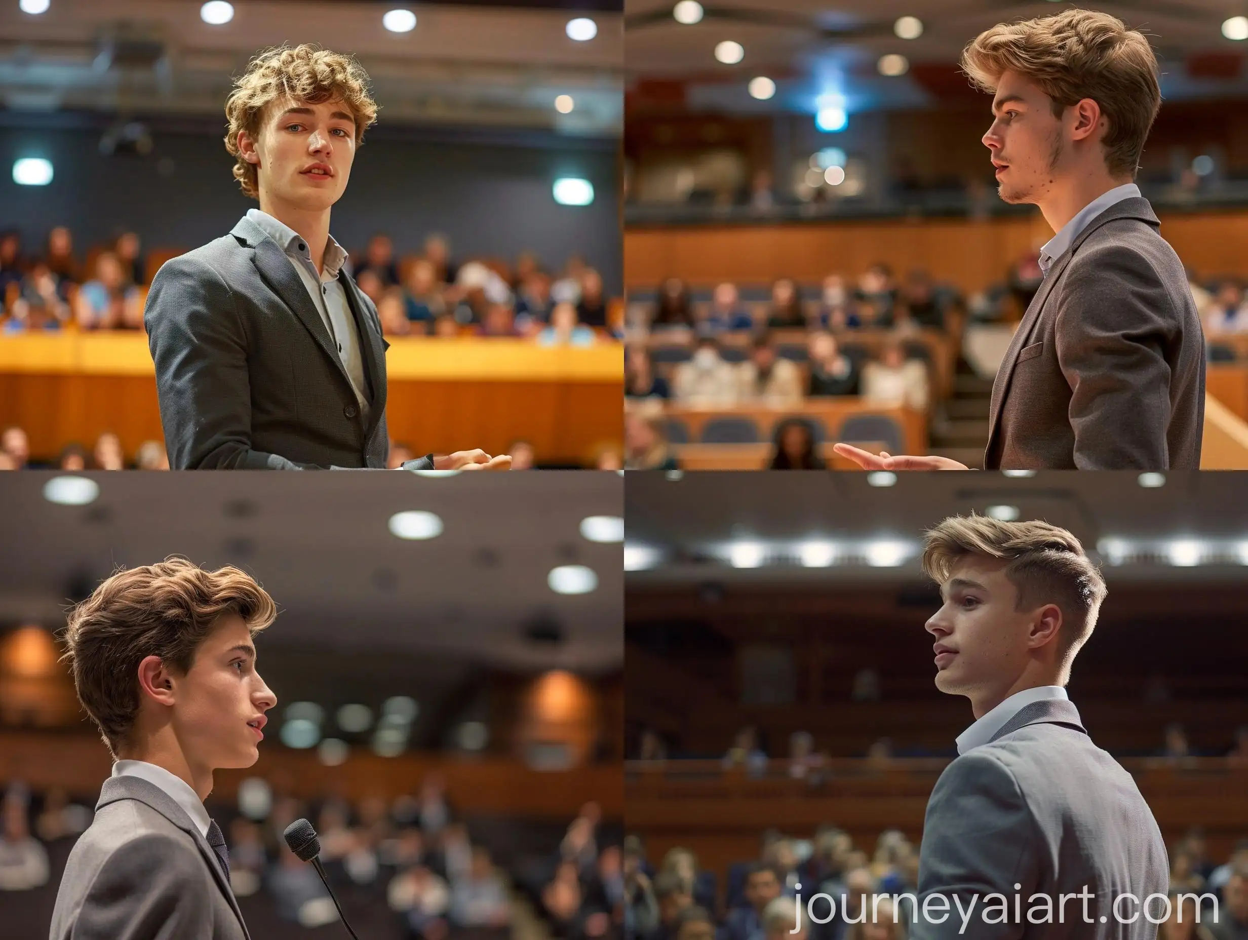 Young-Man-Delivering-Professional-Lecture-in-Gray-Suit