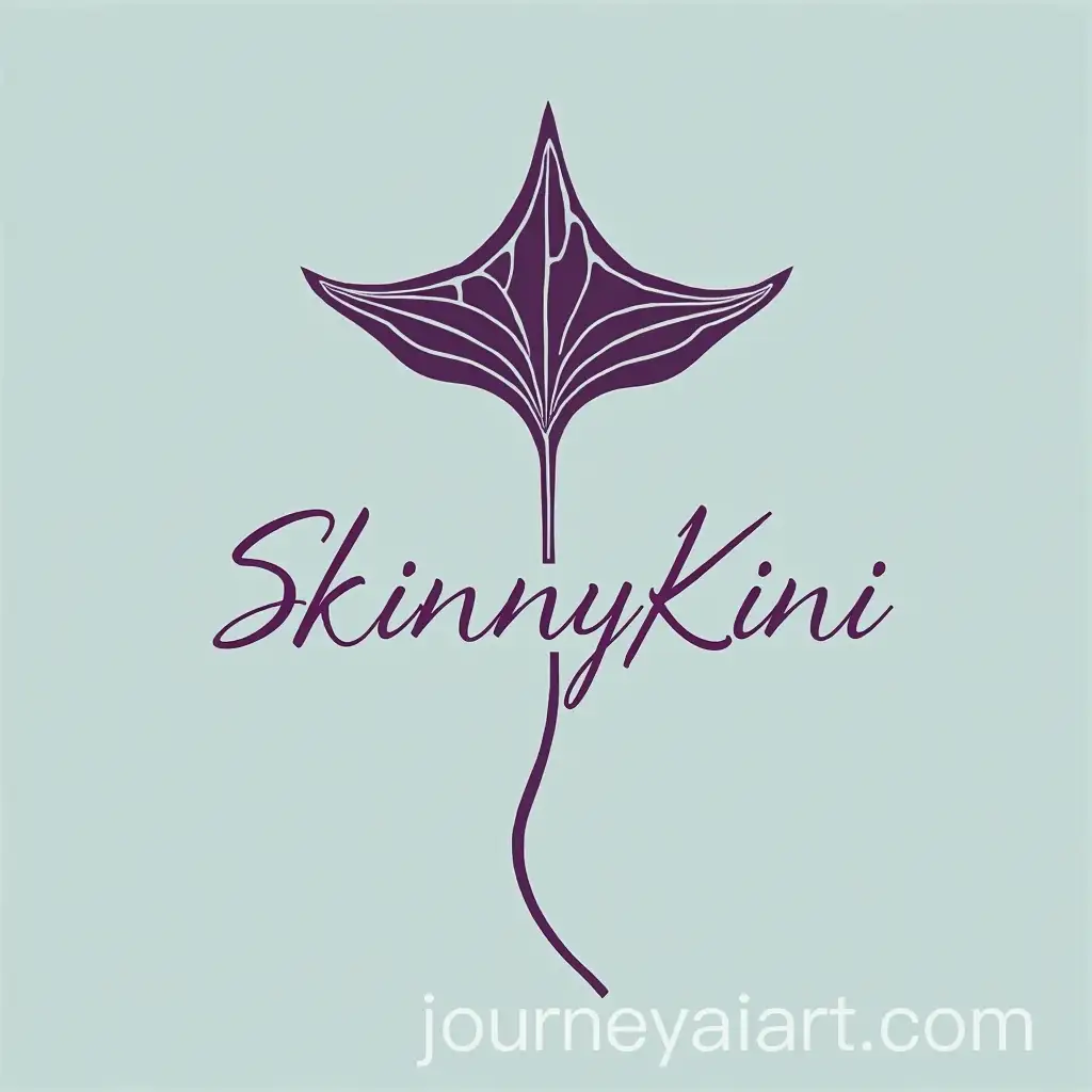 Elegant-Logo-Design-for-SkinnyKini-Featuring-a-FineLined-Stingray