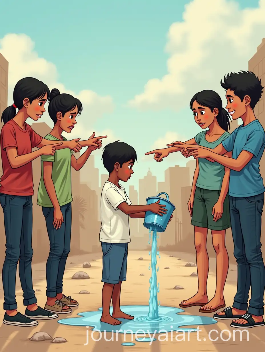 Youth-in-Crisis-A-Childs-Desperate-Plea-Amidst-Urban-Neglect