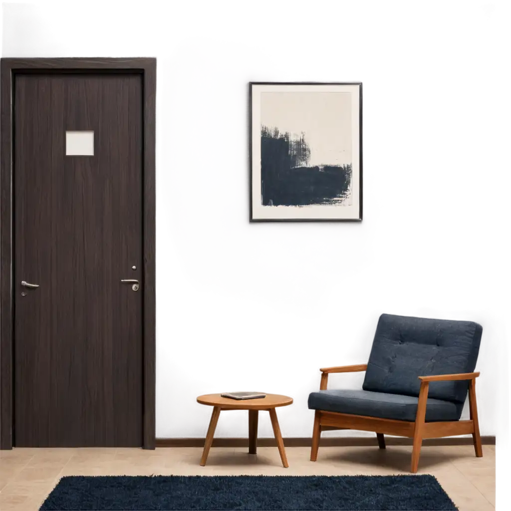 Room-with-Door-Wall-and-Window-Blur-PNG-Image-for-Versatile-Design-Applications