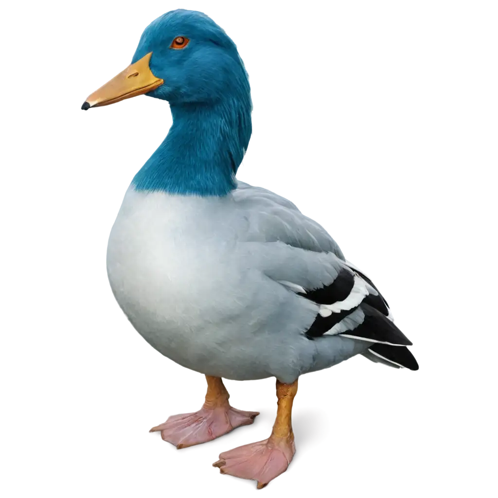 Stunning-Blue-Duck-PNG-Image-Enhancing-Clarity-and-Quality