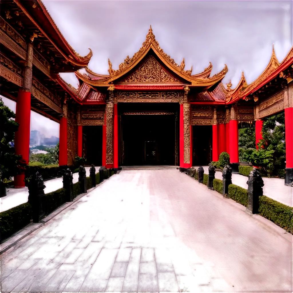 Pagar-Ruyong-Palace-PNG-Image-HighQuality-Detailed-Artwork-for-Diverse-Uses