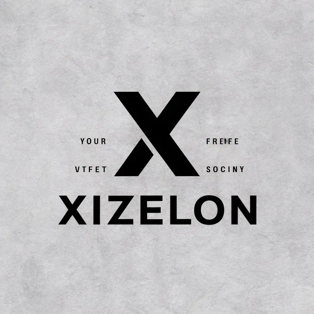 a vector logo design,with the text "XIZELON", main symbol:sensitive,Moderate,be used in adult industry,clear background