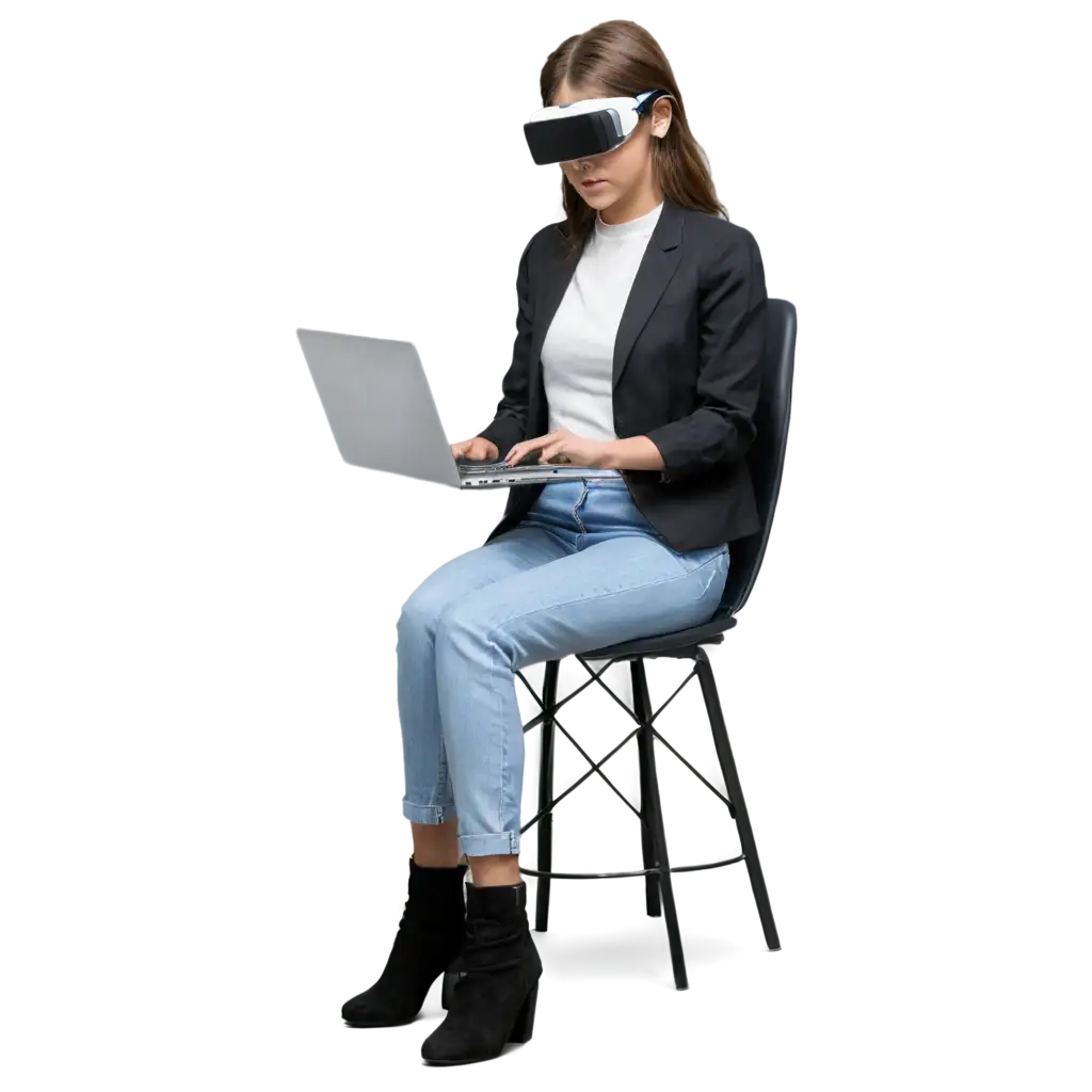 HighQuality-PNG-Image-of-a-Girl-Using-VR-Glasses-with-Laptop