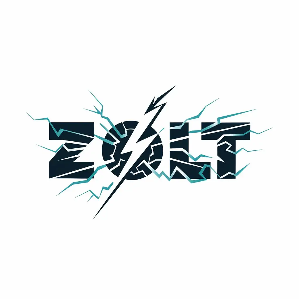 LOGO Design For Zolt Electrifying Z with Complex Font Clear Background