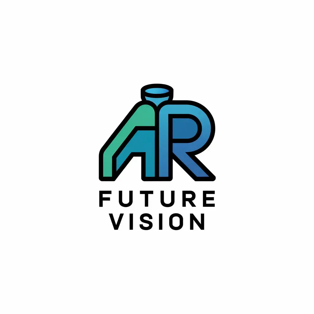 LOGO Design for Future Vision AR MR Augmented Reality Mixed Reality for Technology Industry