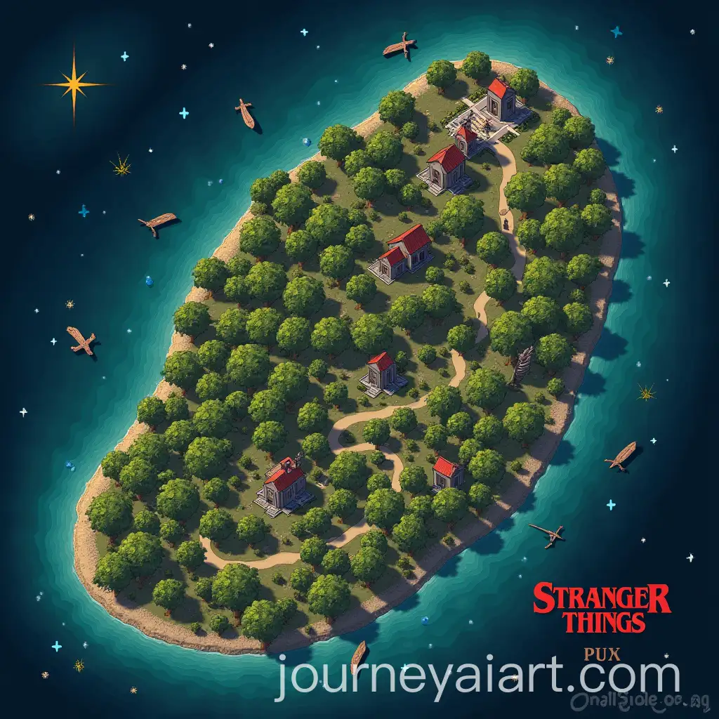 Bermuda-Free-Fire-Map-in-Stranger-Things-Style