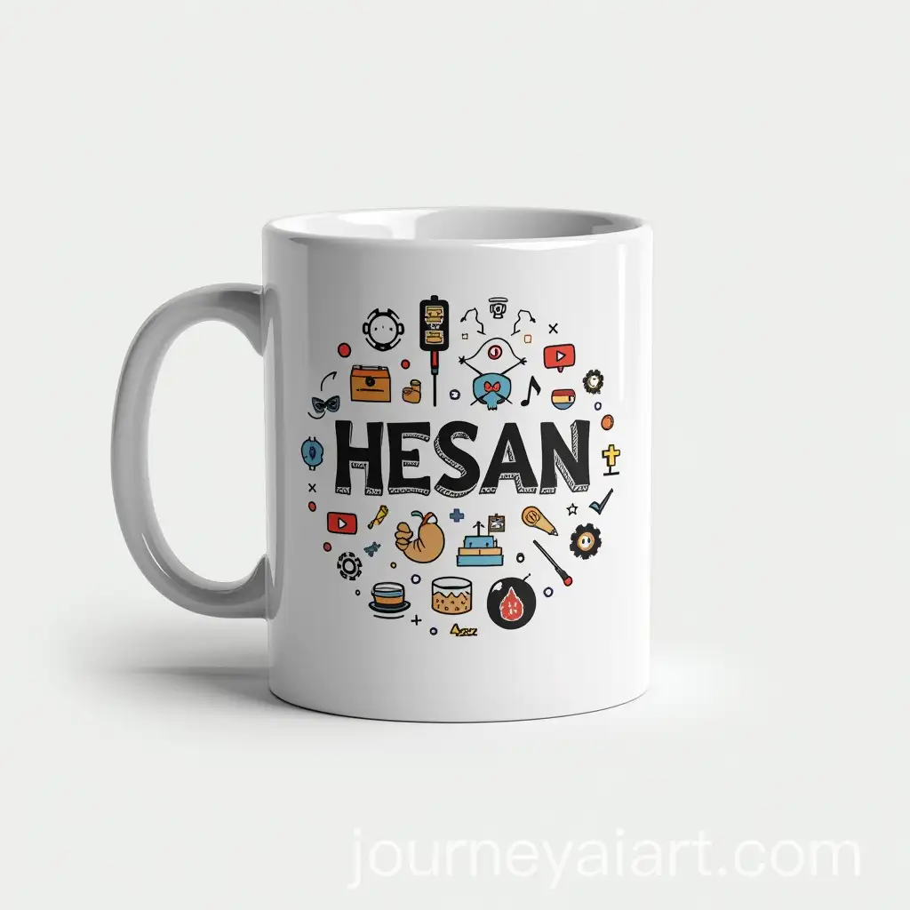Content-Creators-HESAN-YouTuber-Mug-Design