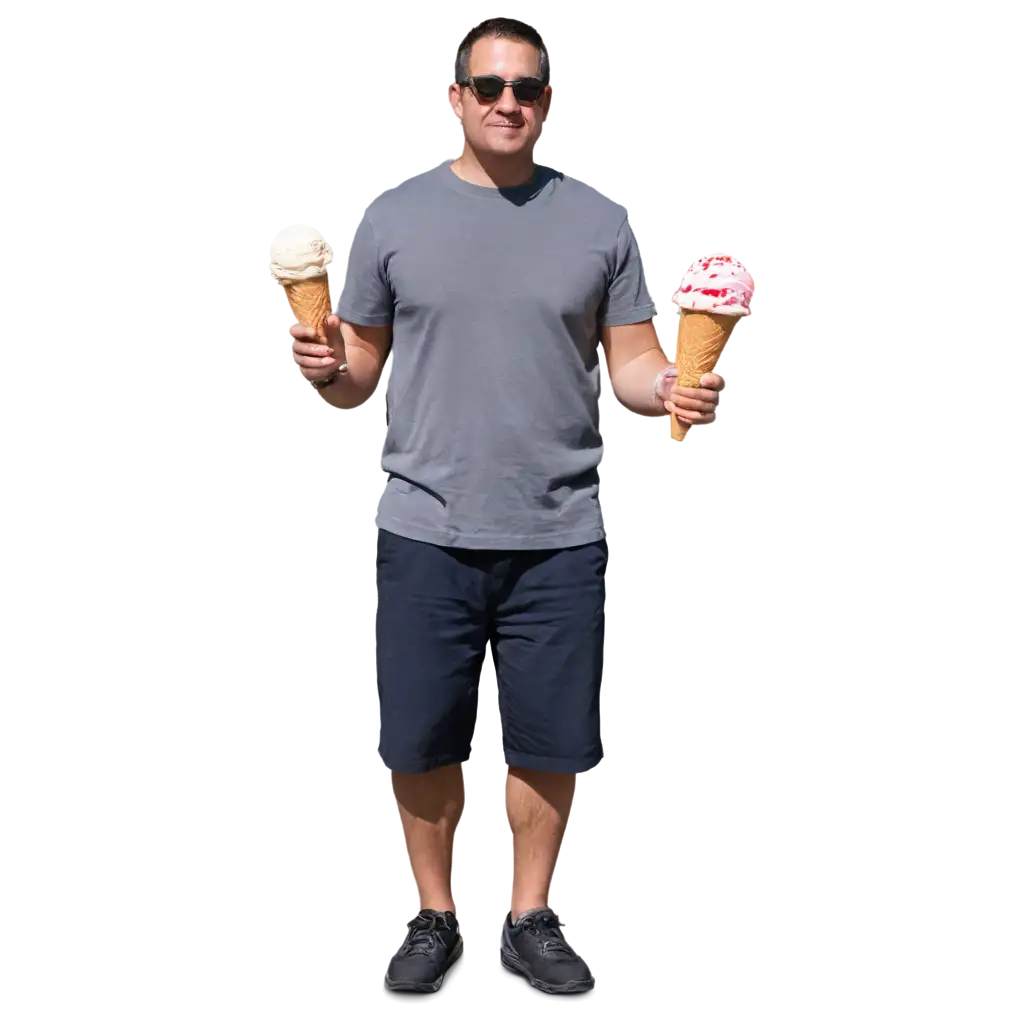 Delightful-Man-with-Ice-Cream-PNG-Perfect-for-Your-Creative-Projects